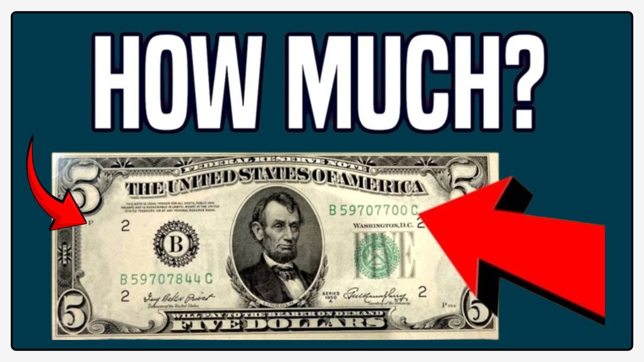 Could your Rare $5 Note be Worth $4.5 Million Look for Radar Serial Number 31000