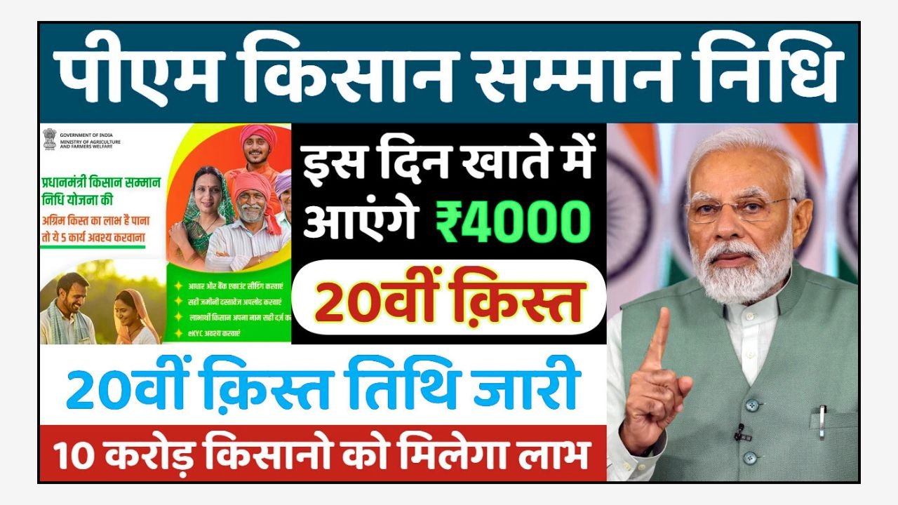 PM Kisan 20th Kist